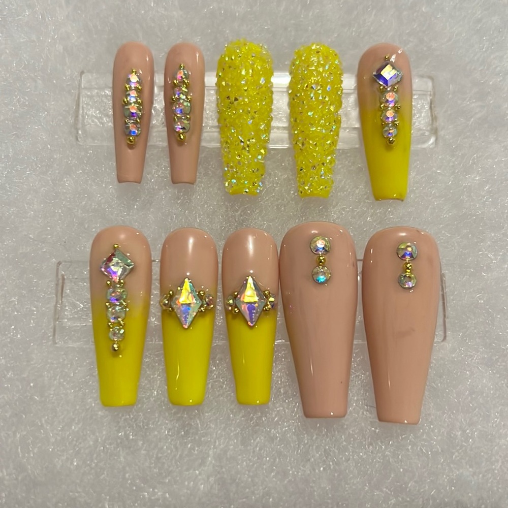 NEON NUDE BLING
